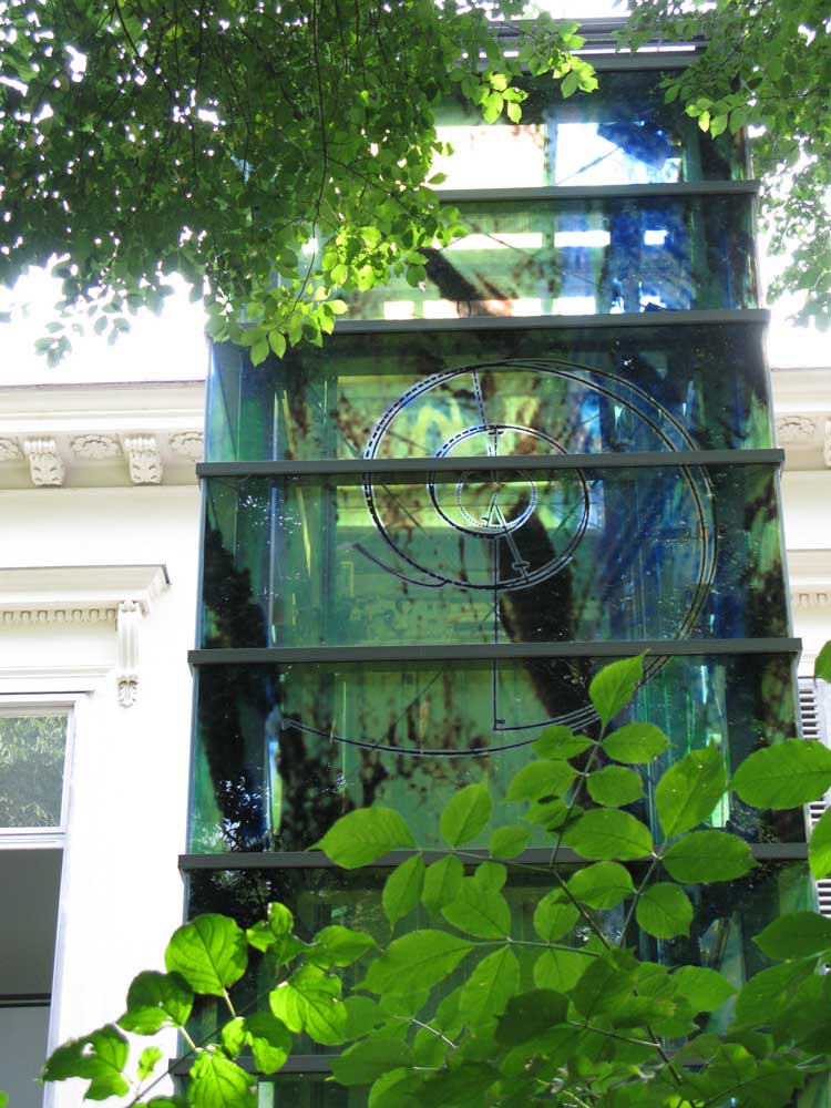 Ein Ausschnitt des Lifts im Mumuth Graz