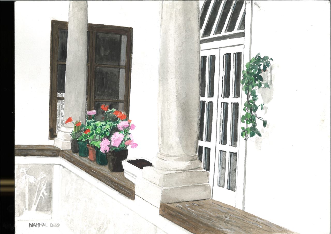 Architektur Innenhof Graz