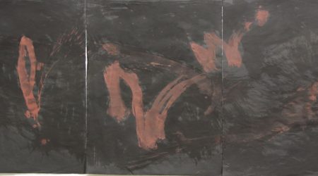 IMG_8938, Tusche, Tempera auf Papier, 62x144, 1988